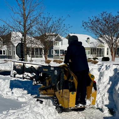 Snow clearing 