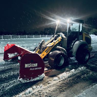 Snow clearing 